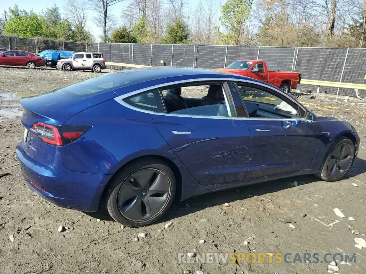3 Фотография поврежденного автомобиля 5YJ3E1EB0KF452758 TESLA MODEL 3 2019