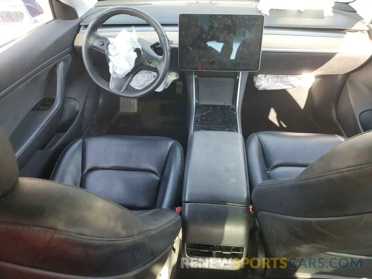 8 Фотография поврежденного автомобиля 5YJ3E1EB0KF452758 TESLA MODEL 3 2019