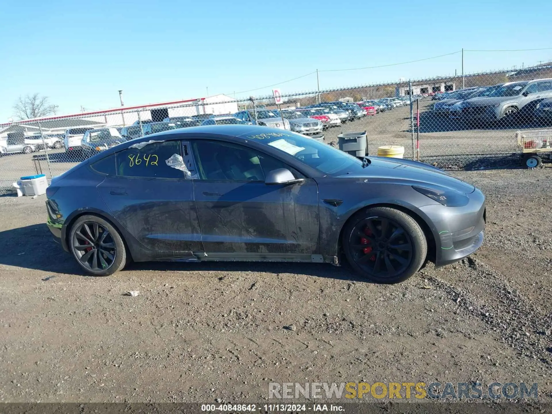 12 Photograph of a damaged car 5YJ3E1EB0KF453487 TESLA MODEL 3 2019