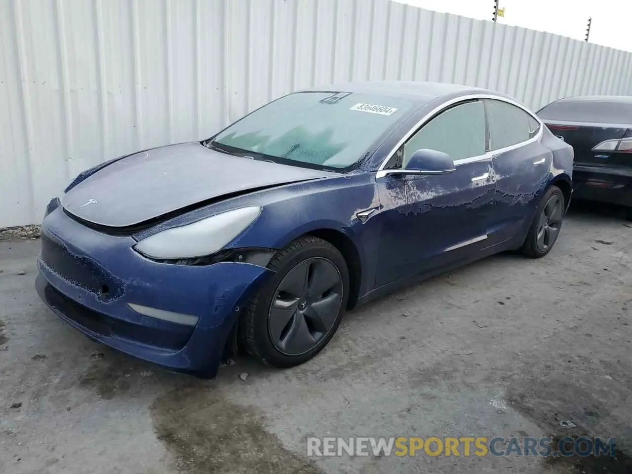 1 Фотография поврежденного автомобиля 5YJ3E1EB0KF497165 TESLA MODEL 3 2019