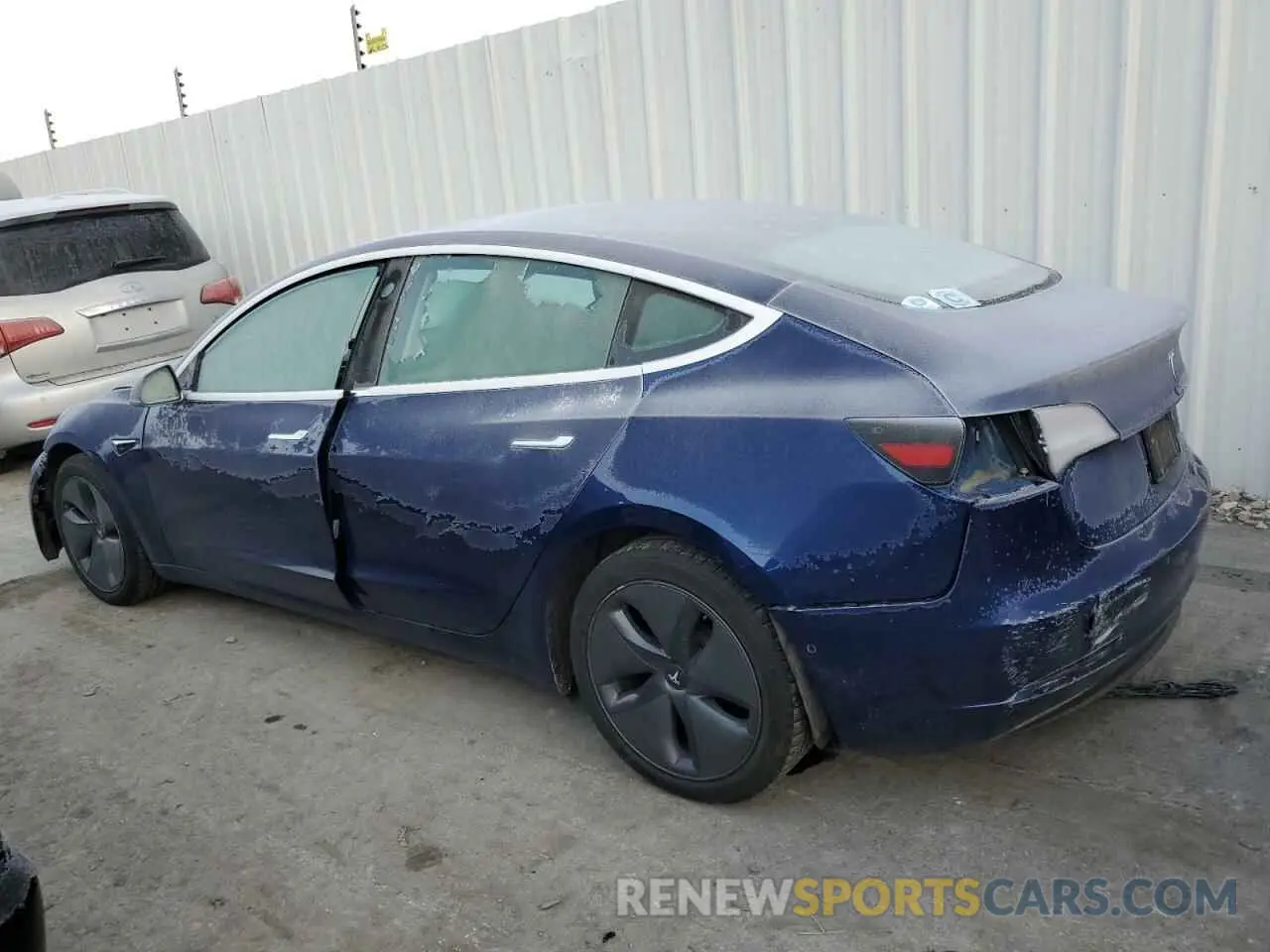 2 Фотография поврежденного автомобиля 5YJ3E1EB0KF497165 TESLA MODEL 3 2019