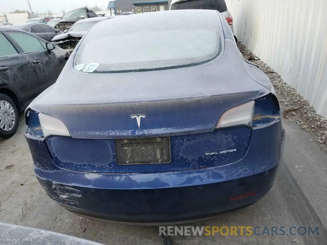 6 Фотография поврежденного автомобиля 5YJ3E1EB0KF497165 TESLA MODEL 3 2019