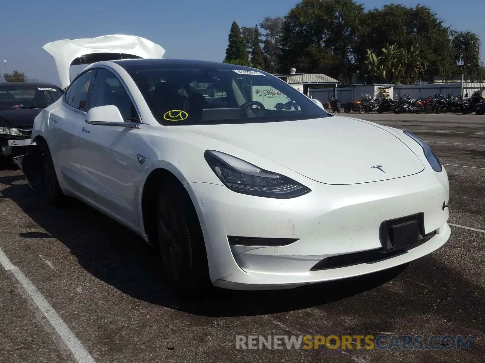 1 Photograph of a damaged car 5YJ3E1EB0KF511310 TESLA MODEL 3 2019