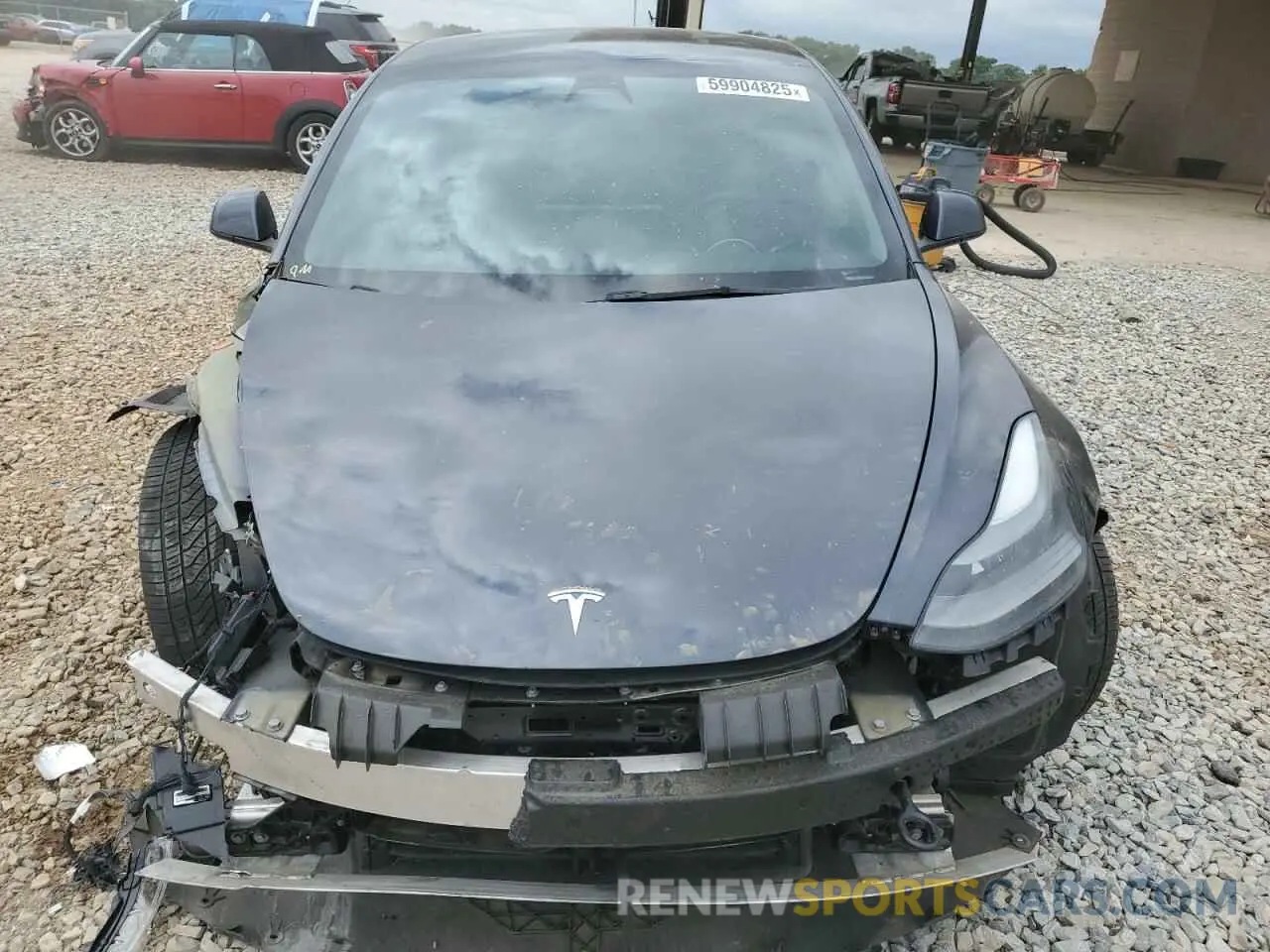 5 Photograph of a damaged car 5YJ3E1EB0NF103216 TESLA MODEL 3 2019
