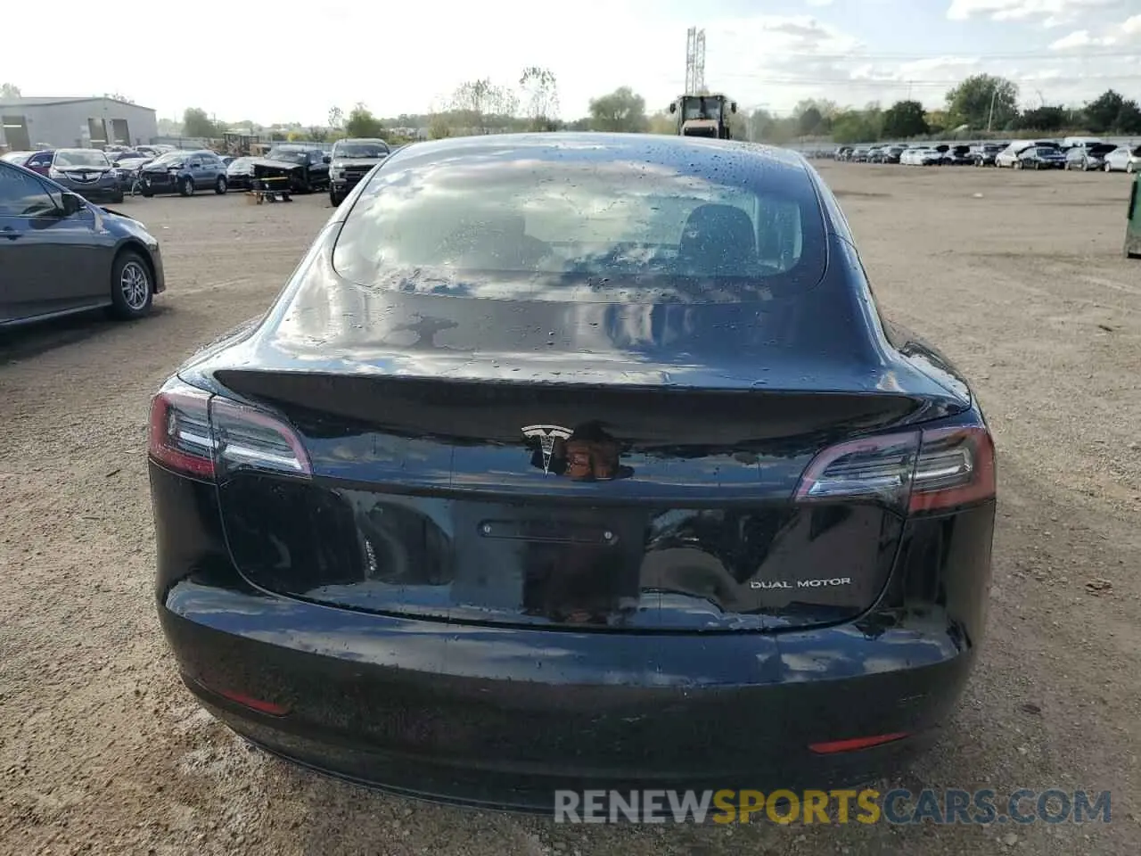 6 Фотография поврежденного автомобиля 5YJ3E1EB1KF191933 TESLA MODEL 3 2019
