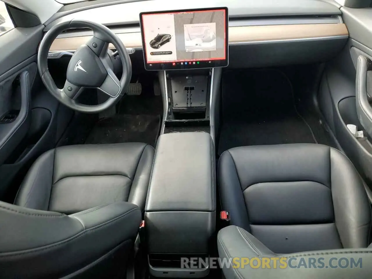 8 Фотография поврежденного автомобиля 5YJ3E1EB1KF191933 TESLA MODEL 3 2019