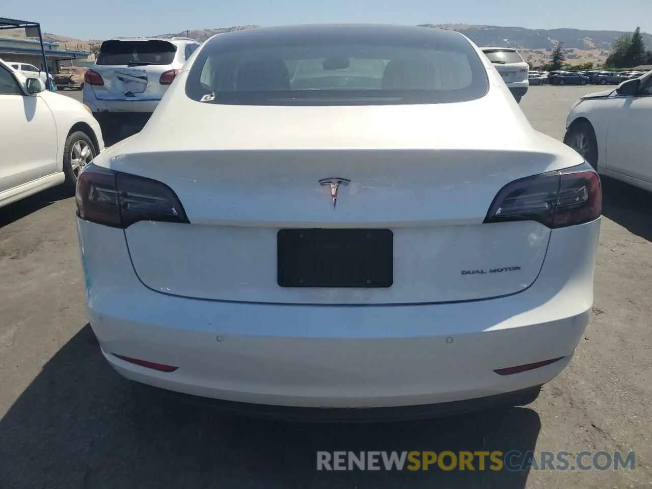 6 Photograph of a damaged car 5YJ3E1EB1KF192046 TESLA MODEL 3 2019