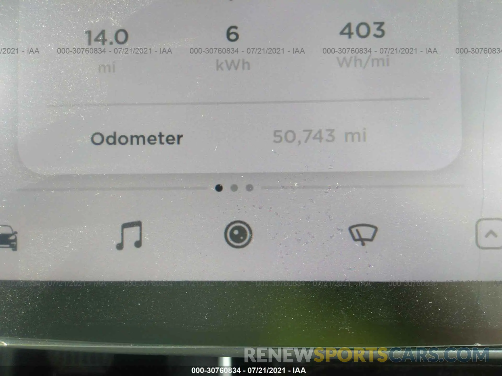 7 Photograph of a damaged car 5YJ3E1EB1KF195058 TESLA MODEL 3 2019