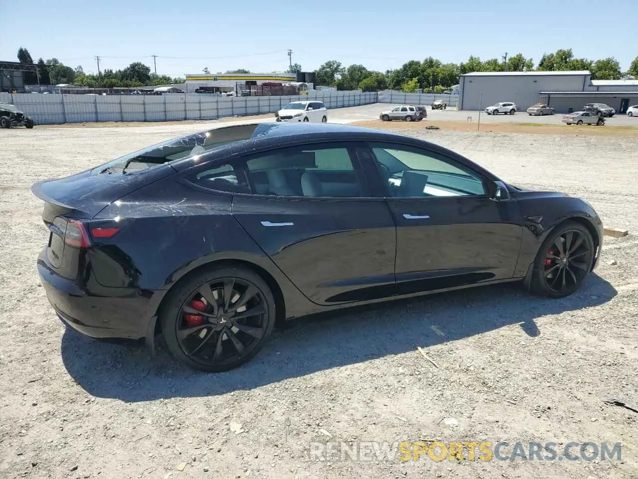 3 Photograph of a damaged car 5YJ3E1EB1KF231735 TESLA MODEL 3 2019