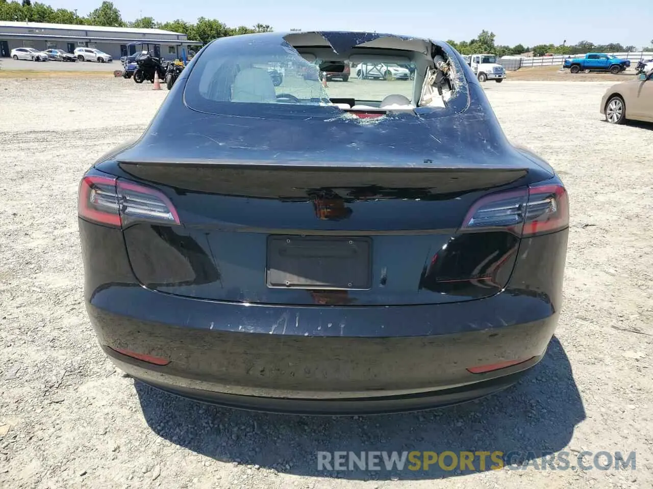 6 Photograph of a damaged car 5YJ3E1EB1KF231735 TESLA MODEL 3 2019