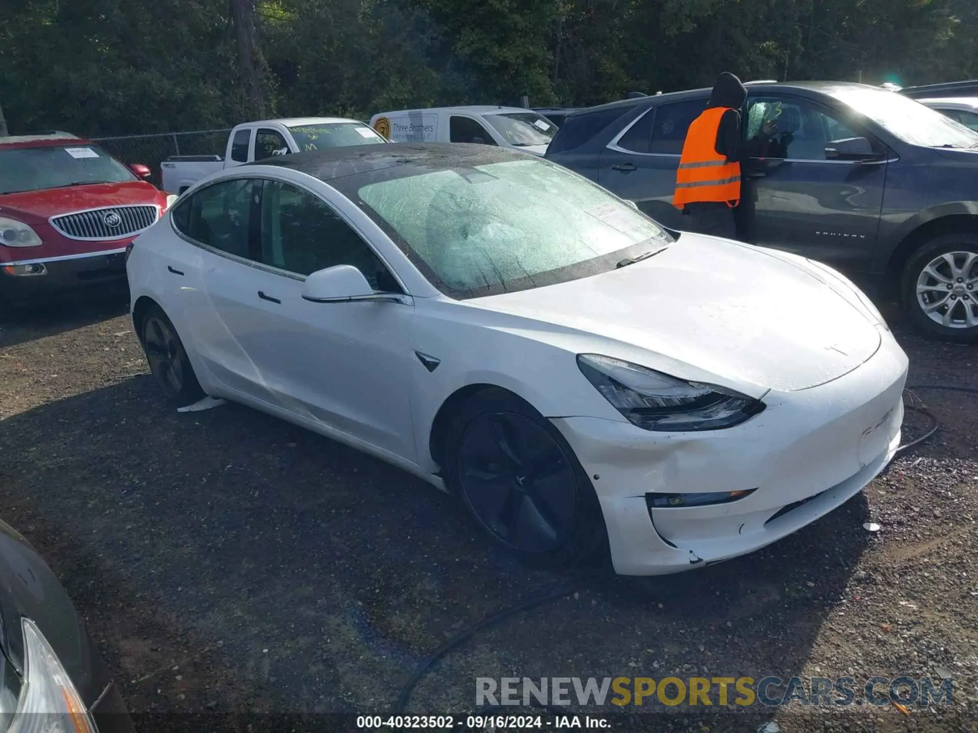 1 Фотография поврежденного автомобиля 5YJ3E1EB1KF359599 TESLA MODEL 3 2019