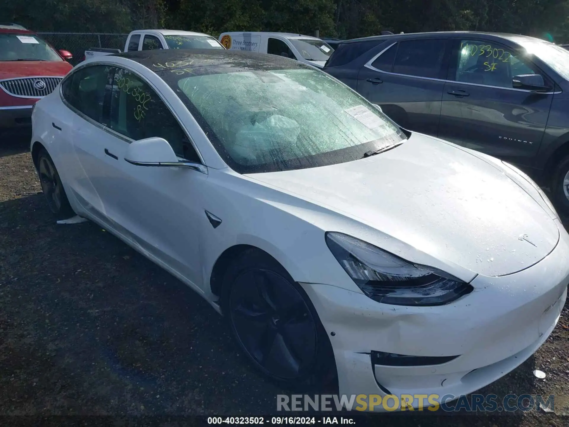 6 Фотография поврежденного автомобиля 5YJ3E1EB1KF359599 TESLA MODEL 3 2019