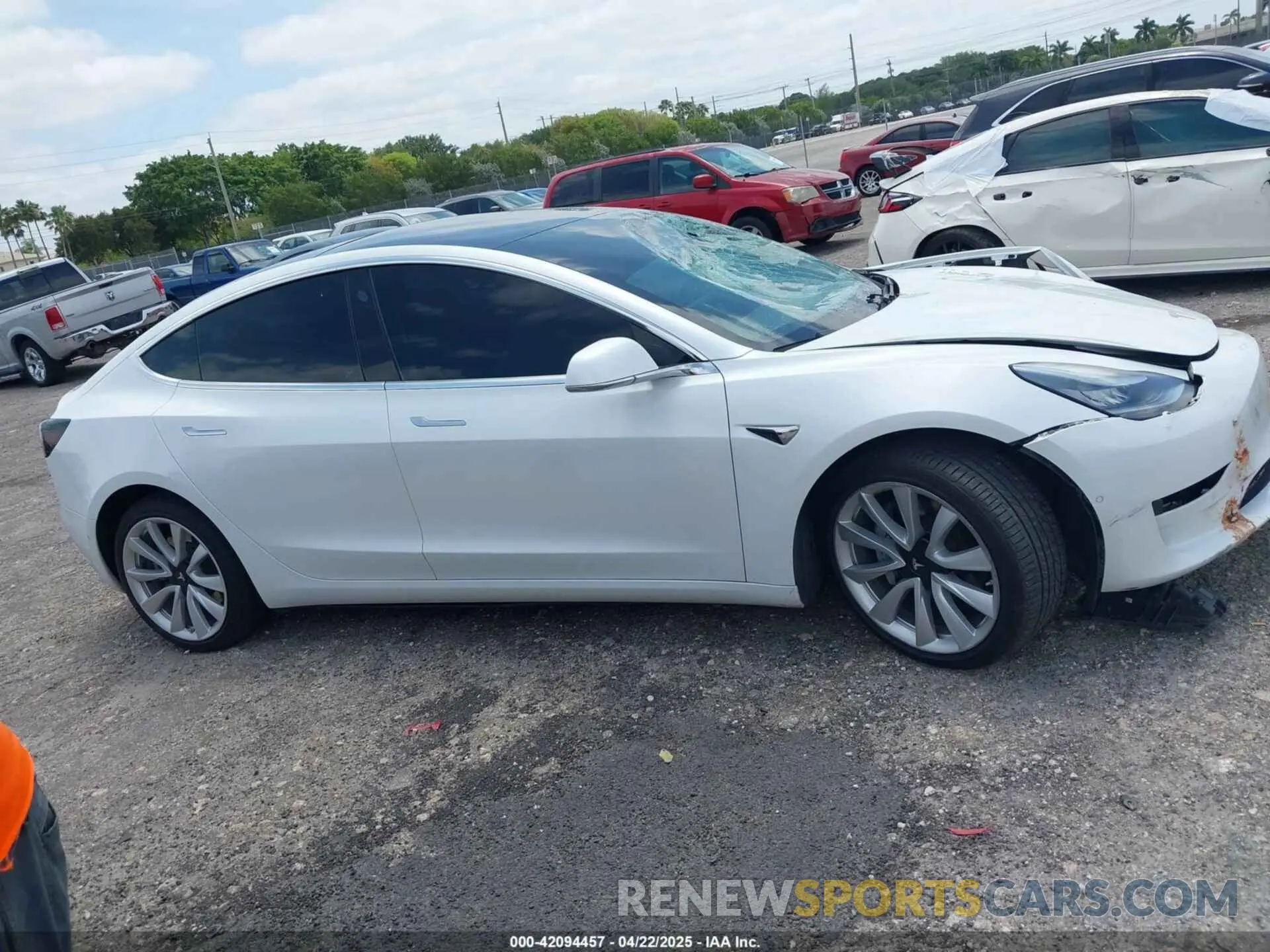 13 Photograph of a damaged car 5YJ3E1EB1KF365760 TESLA MODEL 3 2019