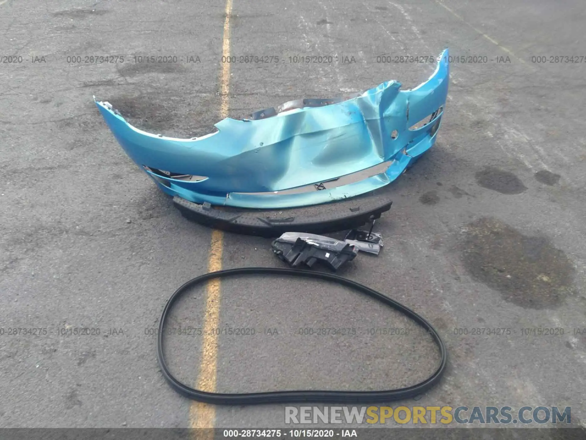 12 Photograph of a damaged car 5YJ3E1EB1KF386575 TESLA MODEL 3 2019