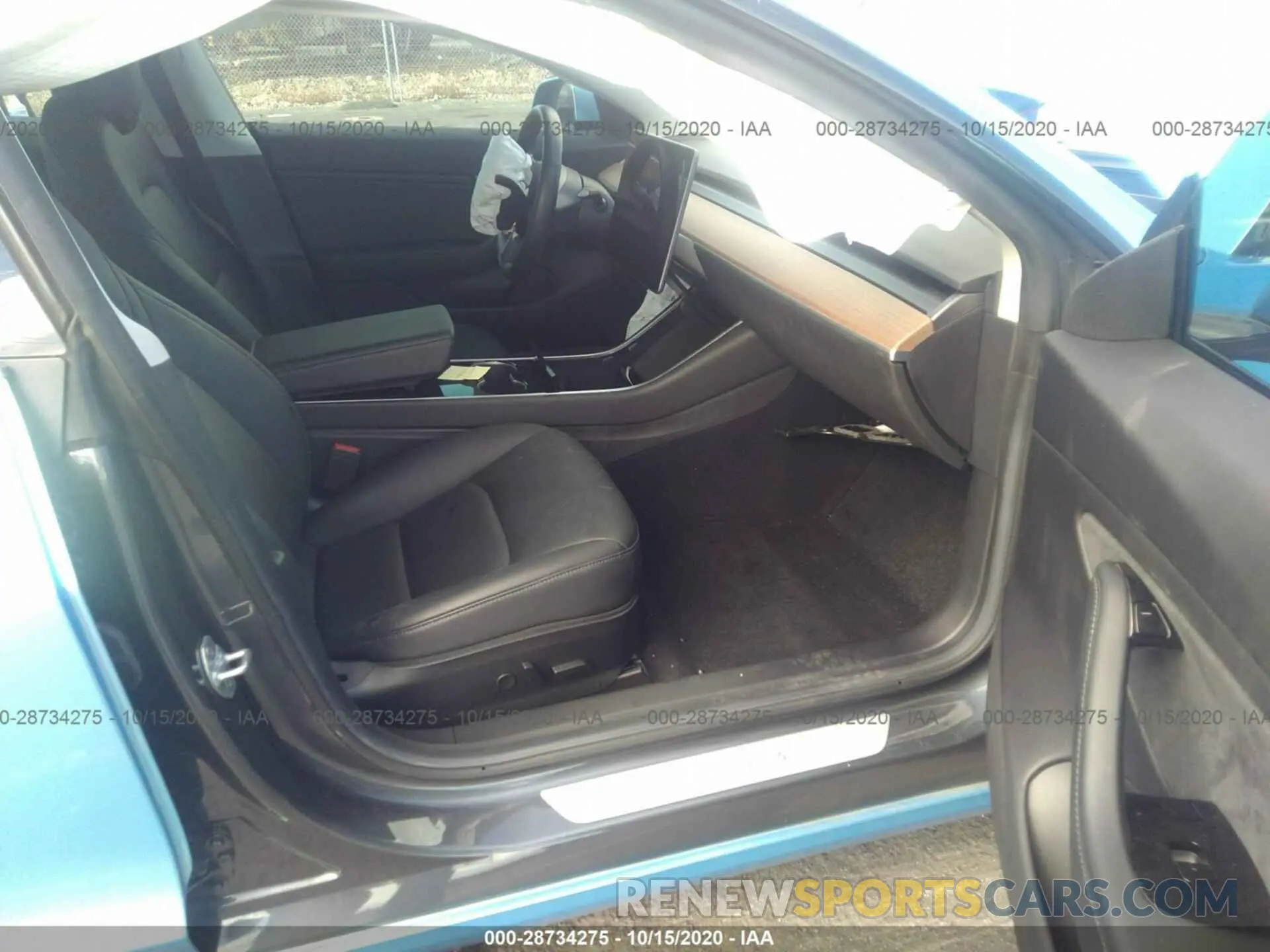 5 Photograph of a damaged car 5YJ3E1EB1KF386575 TESLA MODEL 3 2019