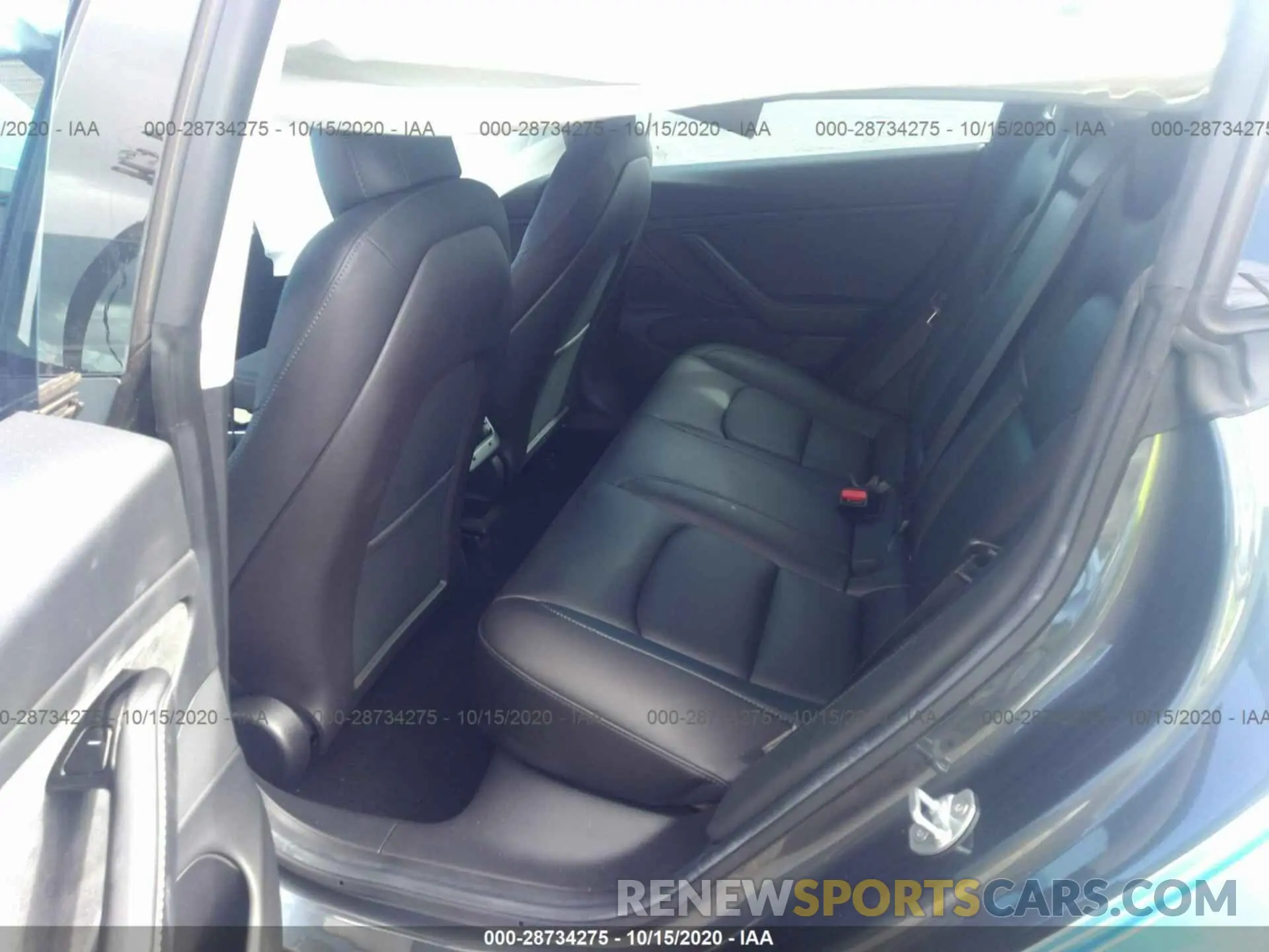 8 Photograph of a damaged car 5YJ3E1EB1KF386575 TESLA MODEL 3 2019