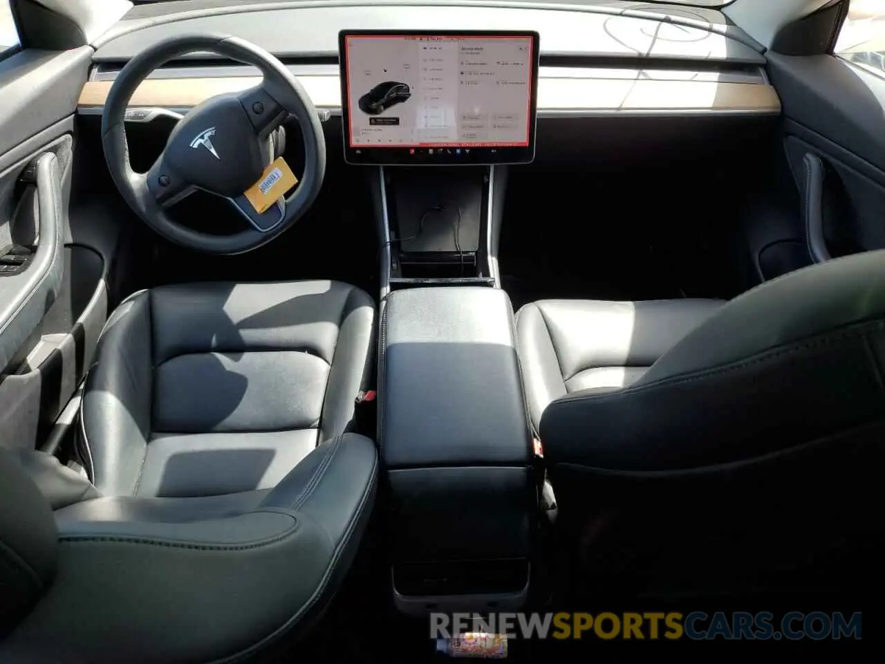 8 Photograph of a damaged car 5YJ3E1EB1KF388925 TESLA MODEL 3 2019