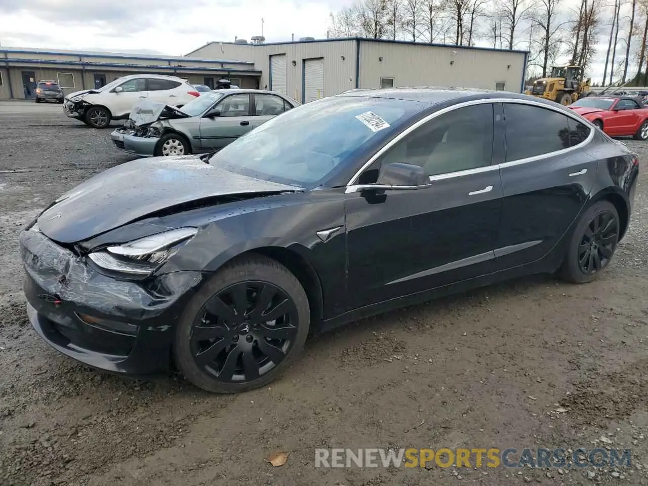 1 Фотография поврежденного автомобиля 5YJ3E1EB1KF390531 TESLA MODEL 3 2019
