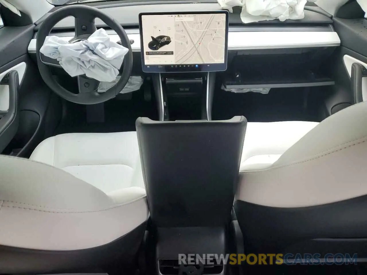 8 Фотография поврежденного автомобиля 5YJ3E1EB1KF390531 TESLA MODEL 3 2019