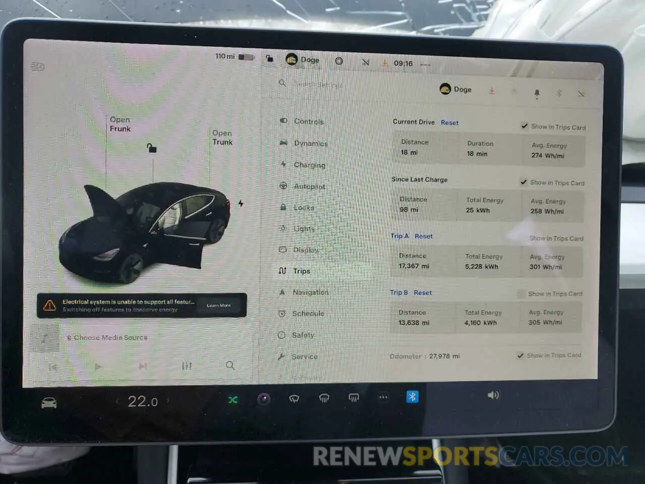 9 Фотография поврежденного автомобиля 5YJ3E1EB1KF390531 TESLA MODEL 3 2019