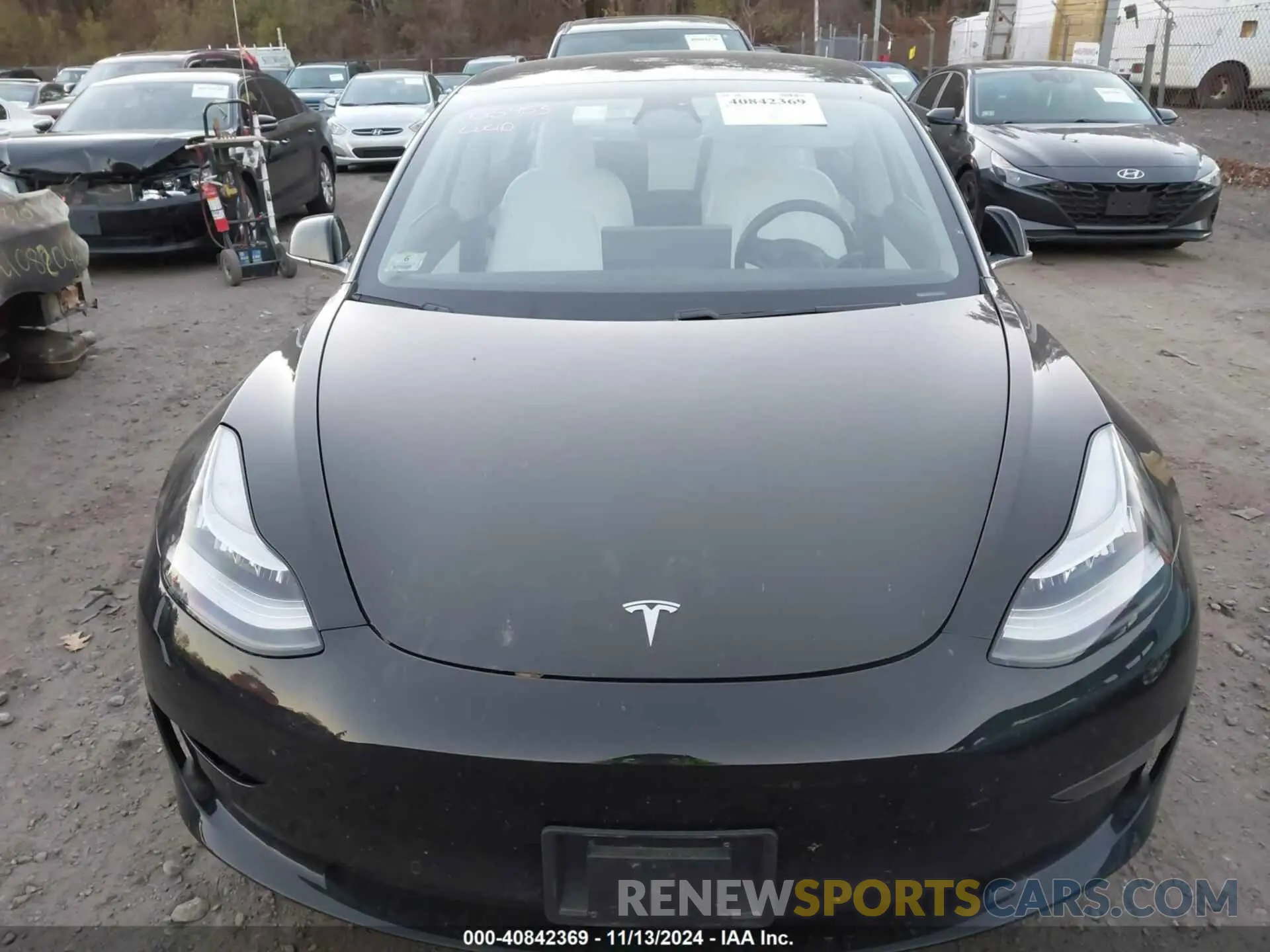 11 Фотография поврежденного автомобиля 5YJ3E1EB1KF391453 TESLA MODEL 3 2019