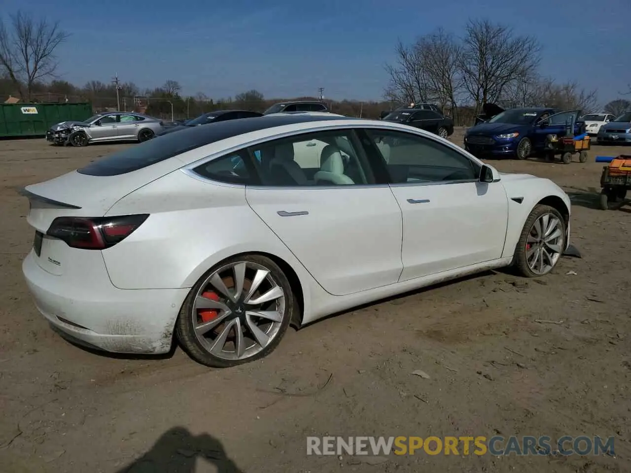 3 Фотография поврежденного автомобиля 5YJ3E1EB1KF422135 TESLA MODEL 3 2019
