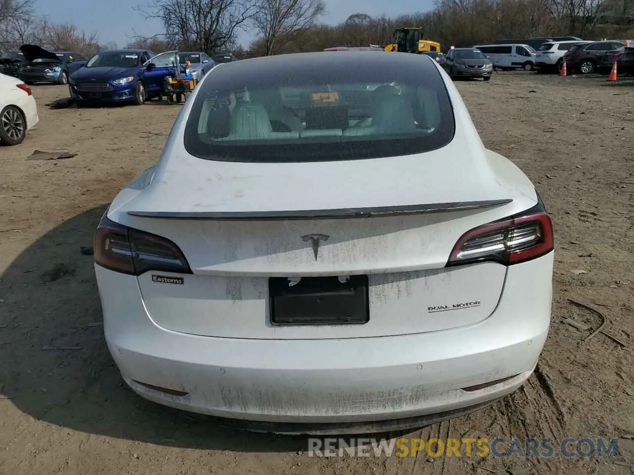 6 Фотография поврежденного автомобиля 5YJ3E1EB1KF422135 TESLA MODEL 3 2019