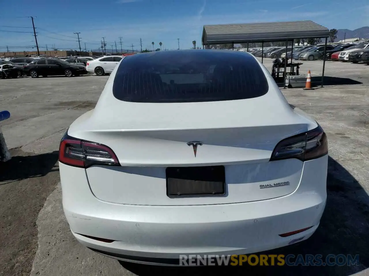 6 Photograph of a damaged car 5YJ3E1EB1KF433510 TESLA MODEL 3 2019