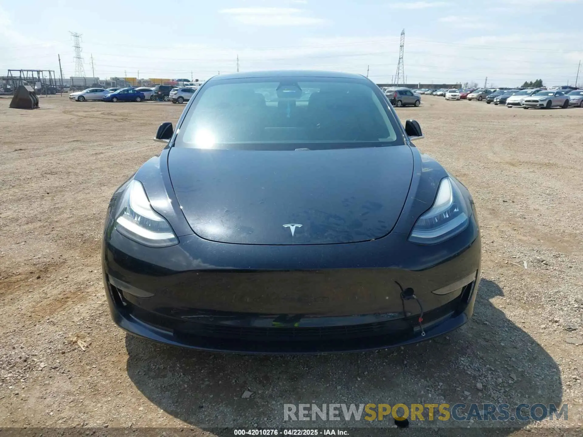 6 Photograph of a damaged car 5YJ3E1EB1KF438335 TESLA MODEL 3 2019