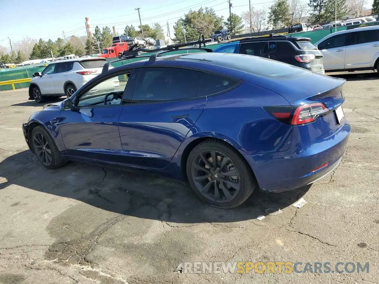 2 Фотография поврежденного автомобиля 5YJ3E1EB1KF521716 TESLA MODEL 3 2019