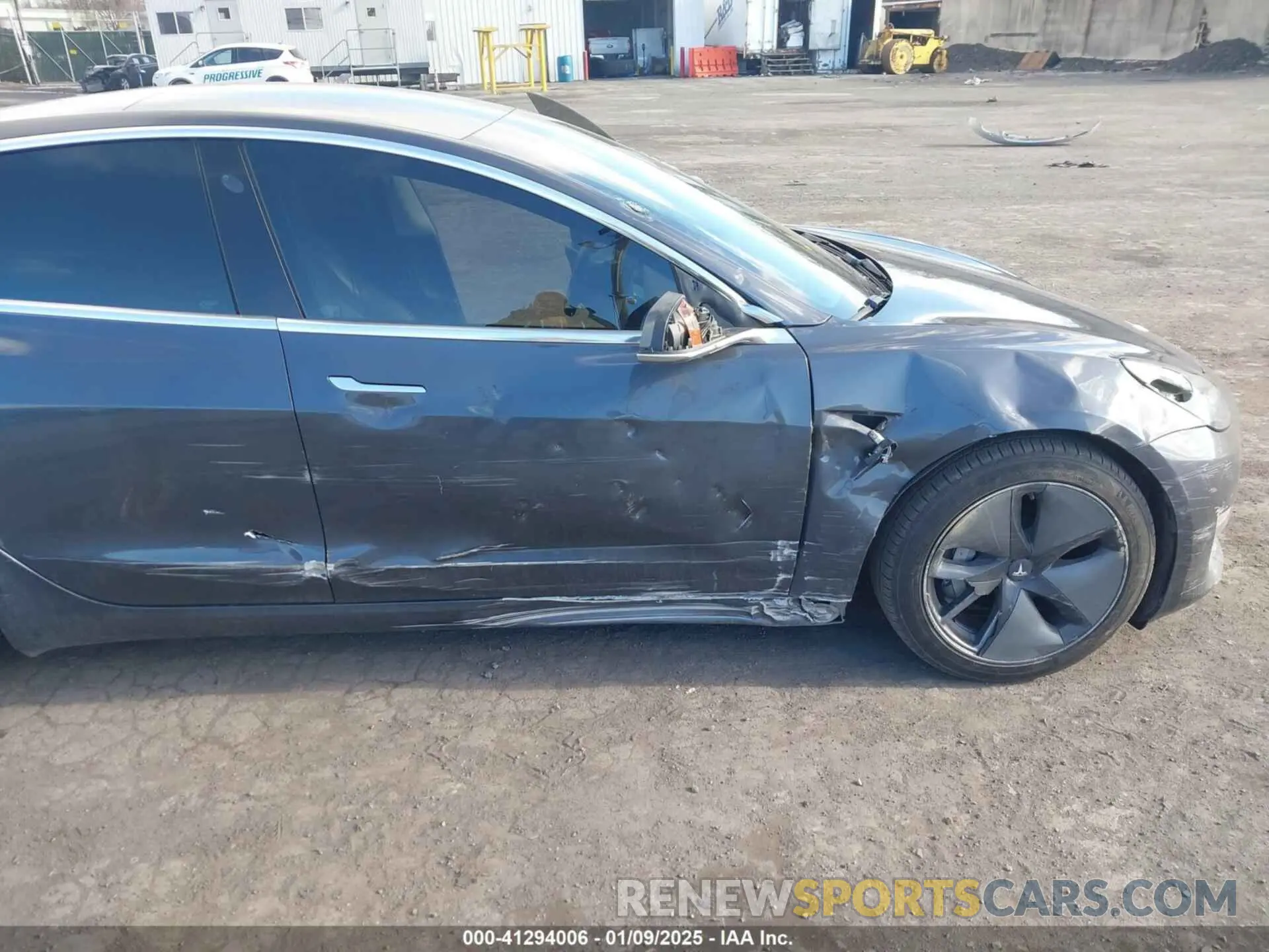 6 Photograph of a damaged car 5YJ3E1EB2KF386018 TESLA MODEL 3 2019