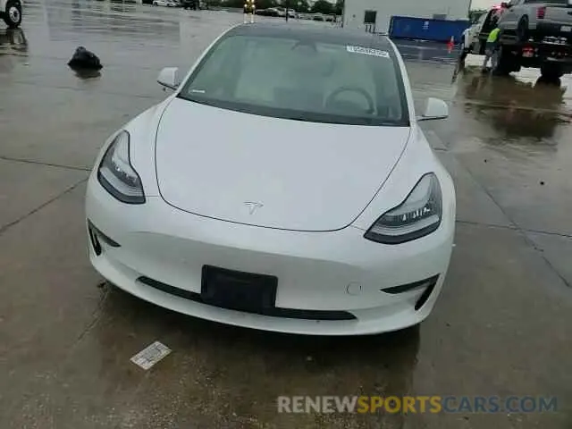 13 Фотография поврежденного автомобиля 5YJ3E1EB2KF392305 TESLA MODEL 3 2019