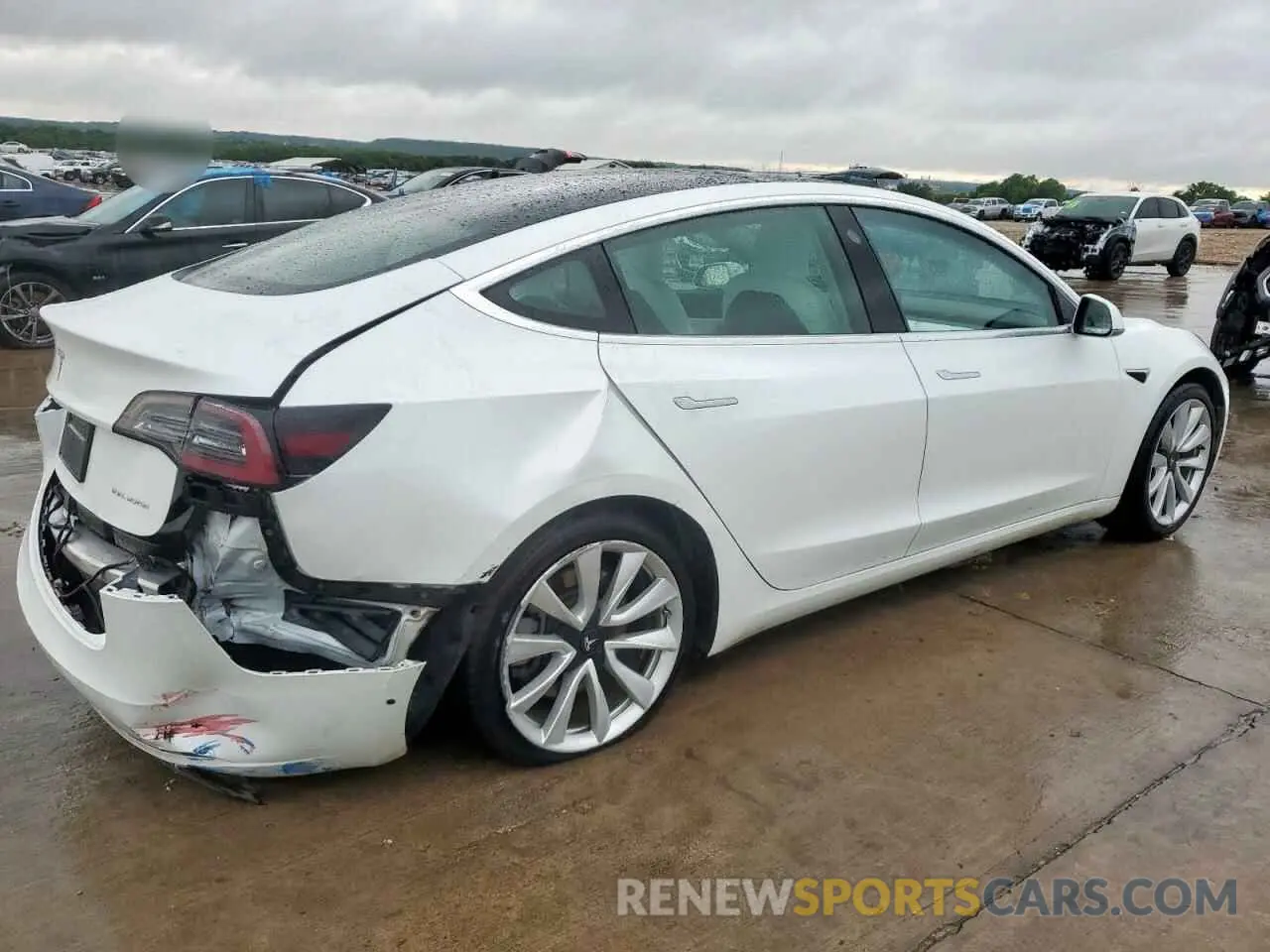 3 Фотография поврежденного автомобиля 5YJ3E1EB2KF392305 TESLA MODEL 3 2019
