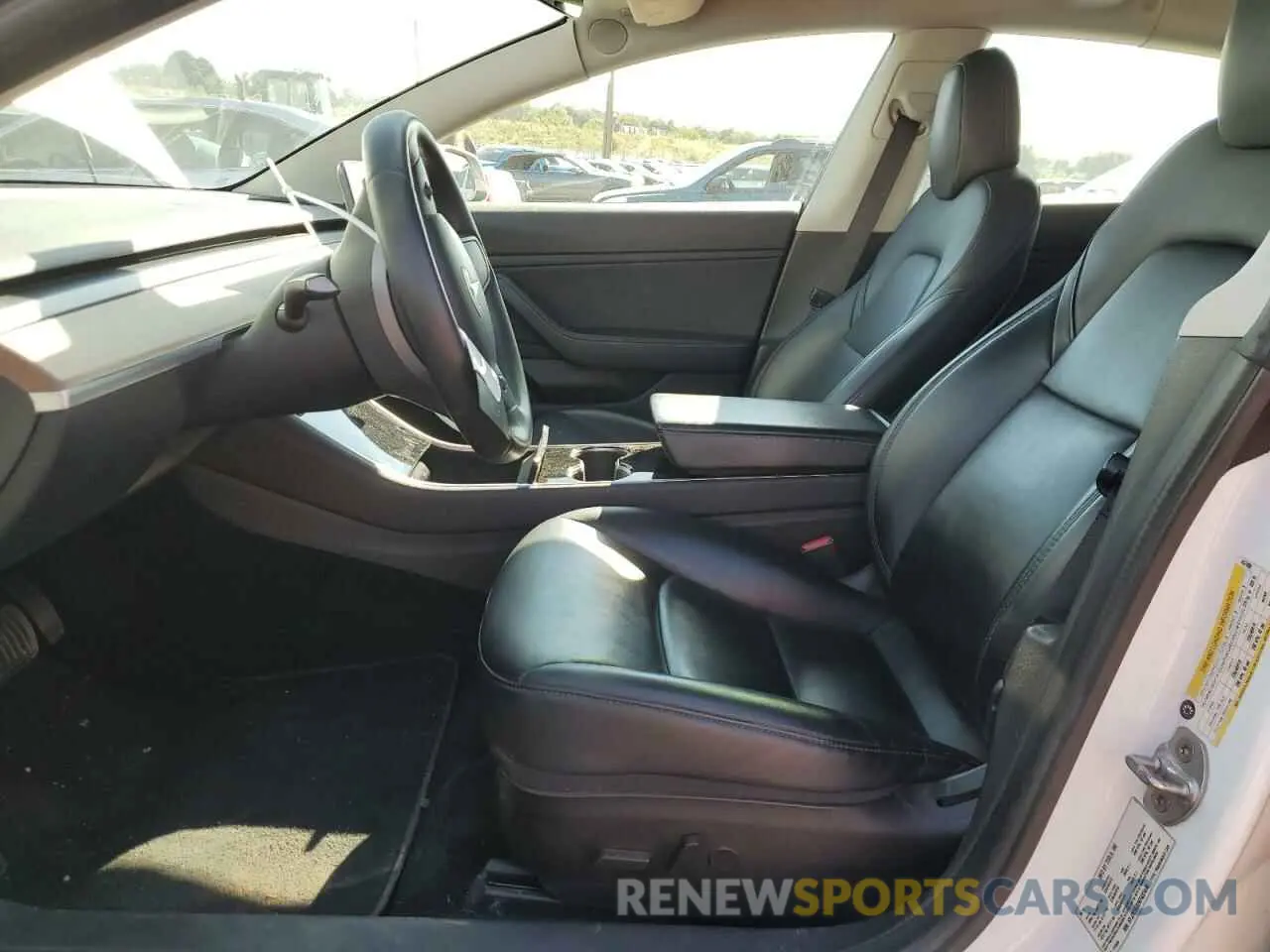 7 Photograph of a damaged car 5YJ3E1EB2KF437498 TESLA MODEL 3 2019