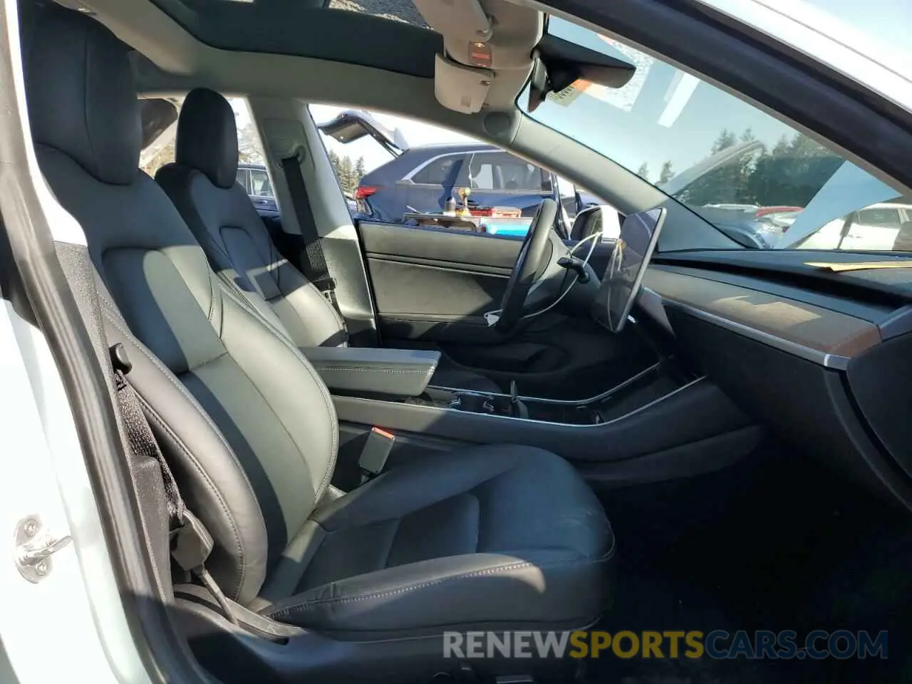 7 Photograph of a damaged car 5YJ3E1EB2KF442345 TESLA MODEL 3 2019