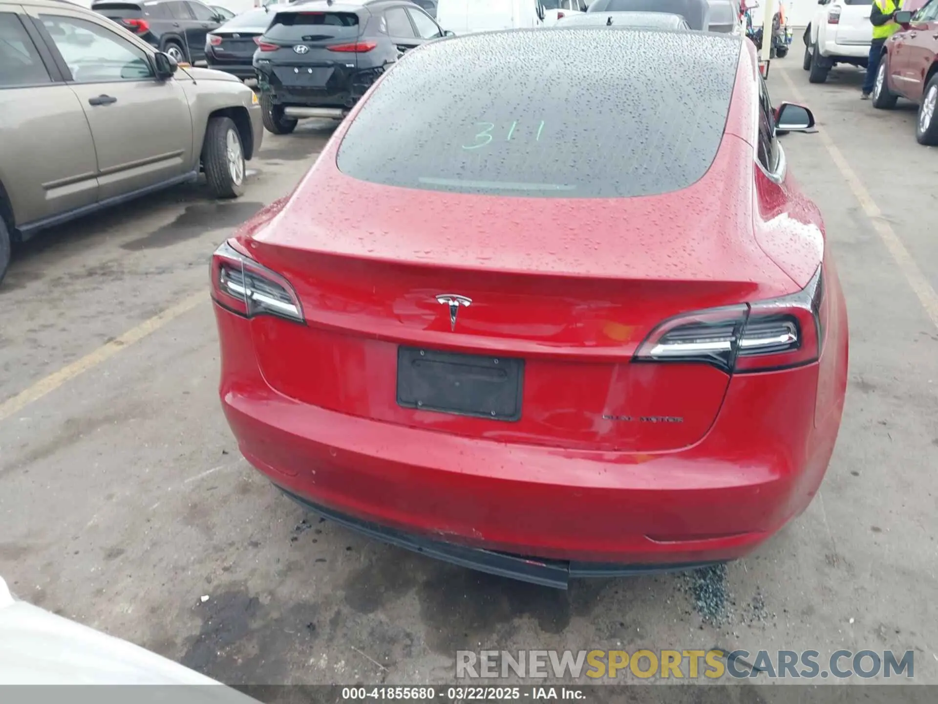 16 Фотография поврежденного автомобиля 5YJ3E1EB2KF452406 TESLA MODEL 3 2019