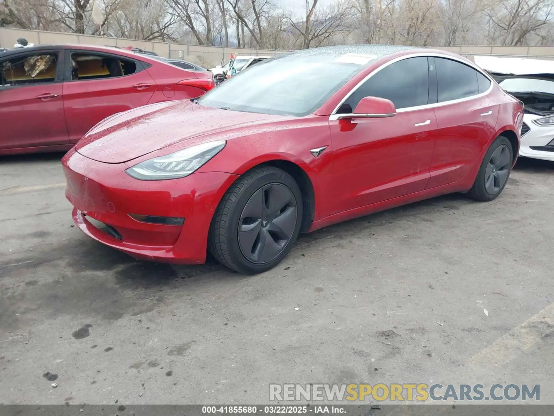 2 Фотография поврежденного автомобиля 5YJ3E1EB2KF452406 TESLA MODEL 3 2019