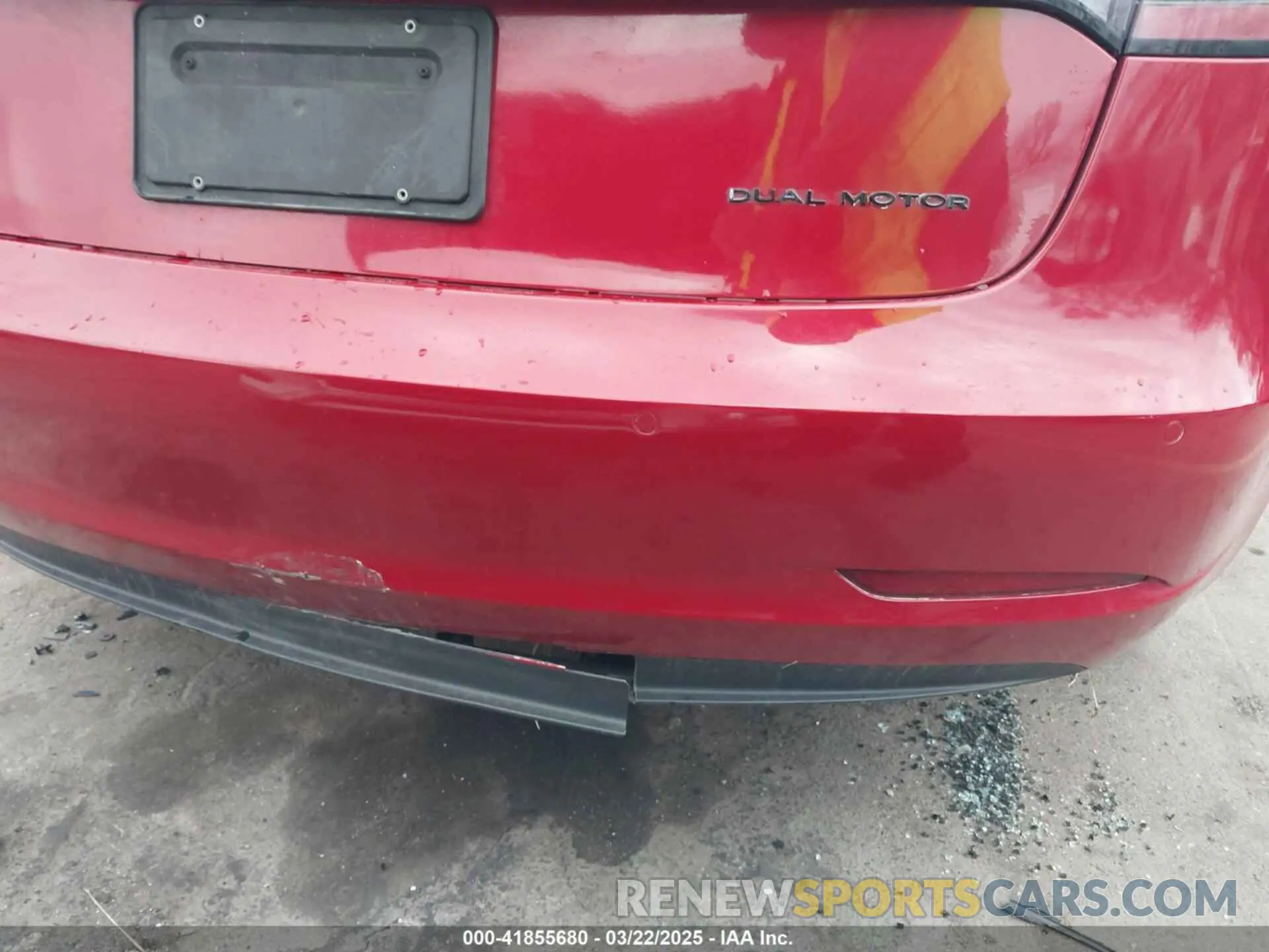 6 Фотография поврежденного автомобиля 5YJ3E1EB2KF452406 TESLA MODEL 3 2019