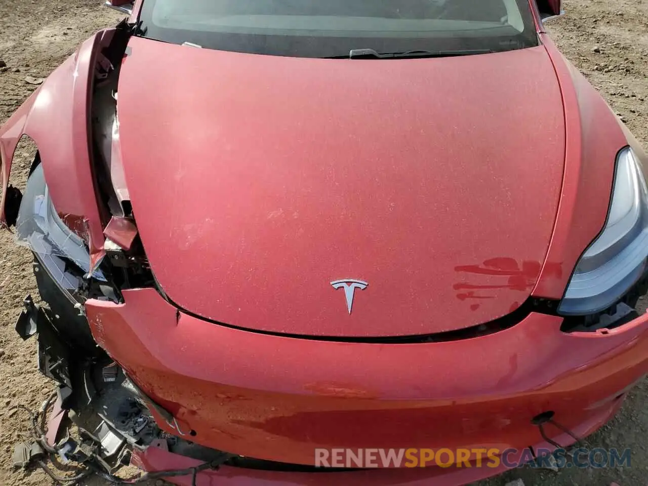 12 Фотография поврежденного автомобиля 5YJ3E1EB2KF453734 TESLA MODEL 3 2019