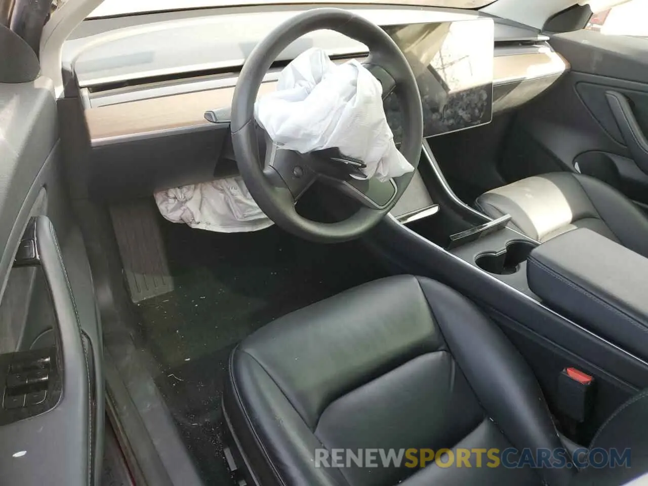 8 Фотография поврежденного автомобиля 5YJ3E1EB2KF453734 TESLA MODEL 3 2019