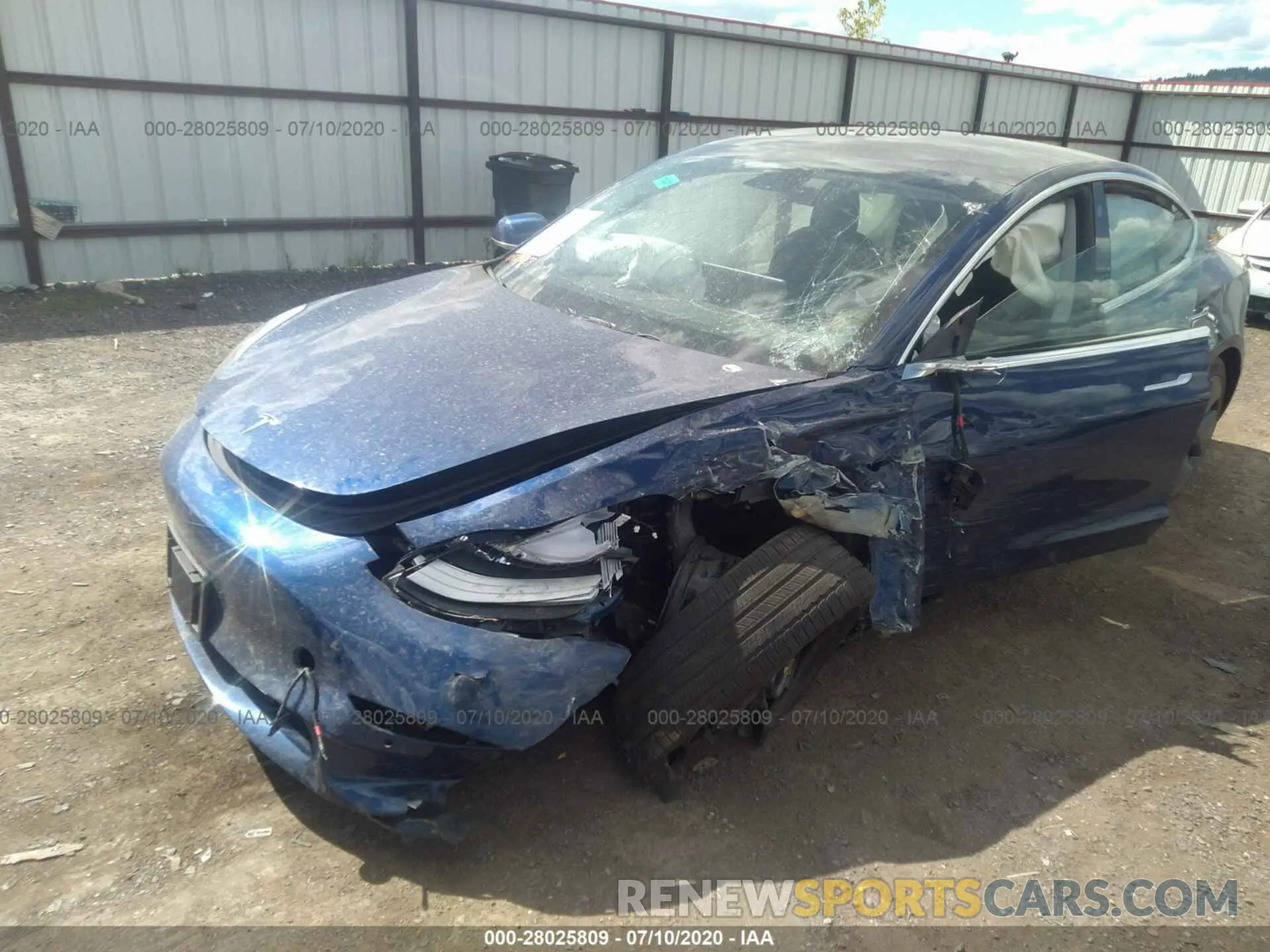 6 Photograph of a damaged car 5YJ3E1EB2KF497605 TESLA MODEL 3 2019