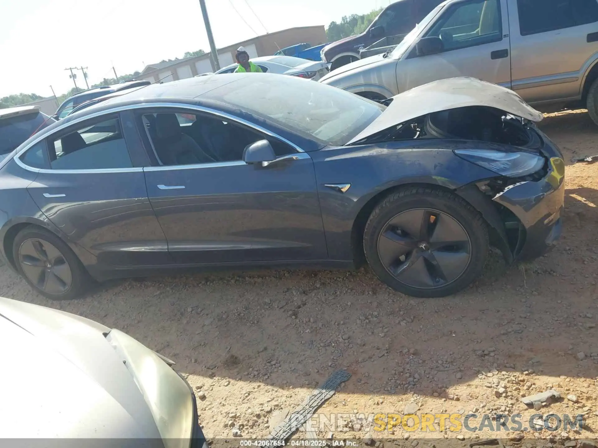 12 Фотография поврежденного автомобиля 5YJ3E1EB2KF510398 TESLA MODEL 3 2019