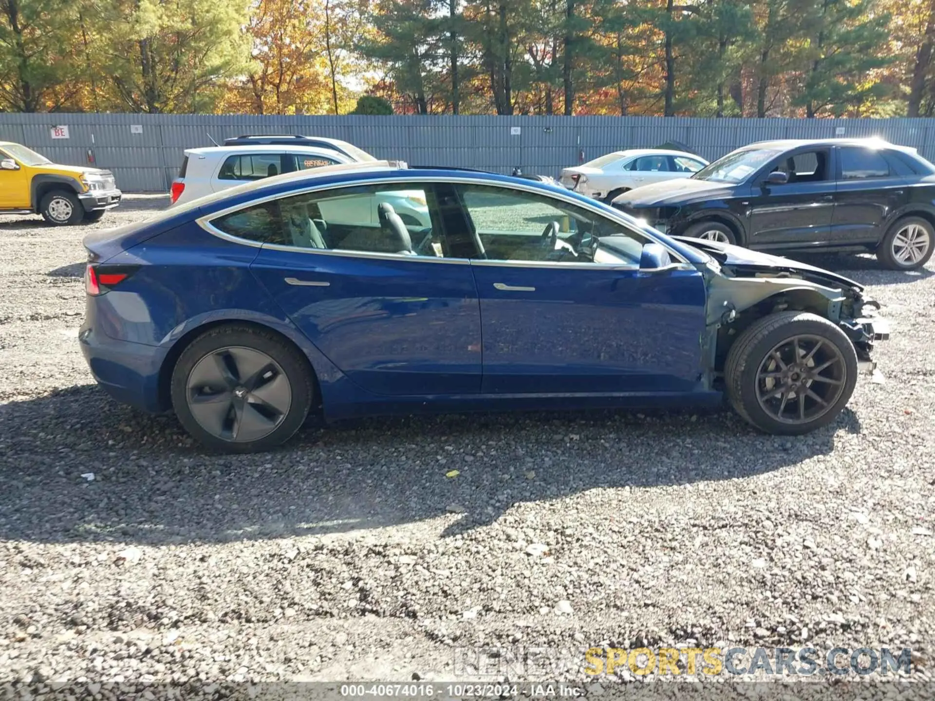 13 Photograph of a damaged car 5YJ3E1EB3KF193747 TESLA MODEL 3 2019