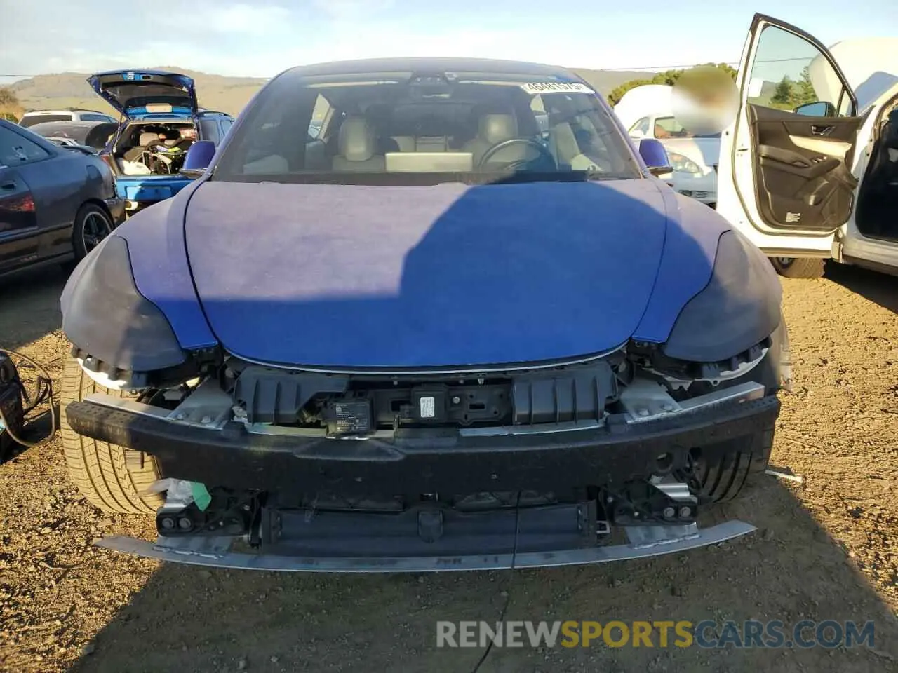 5 Фотография поврежденного автомобиля 5YJ3E1EB3KF211762 TESLA MODEL 3 2019