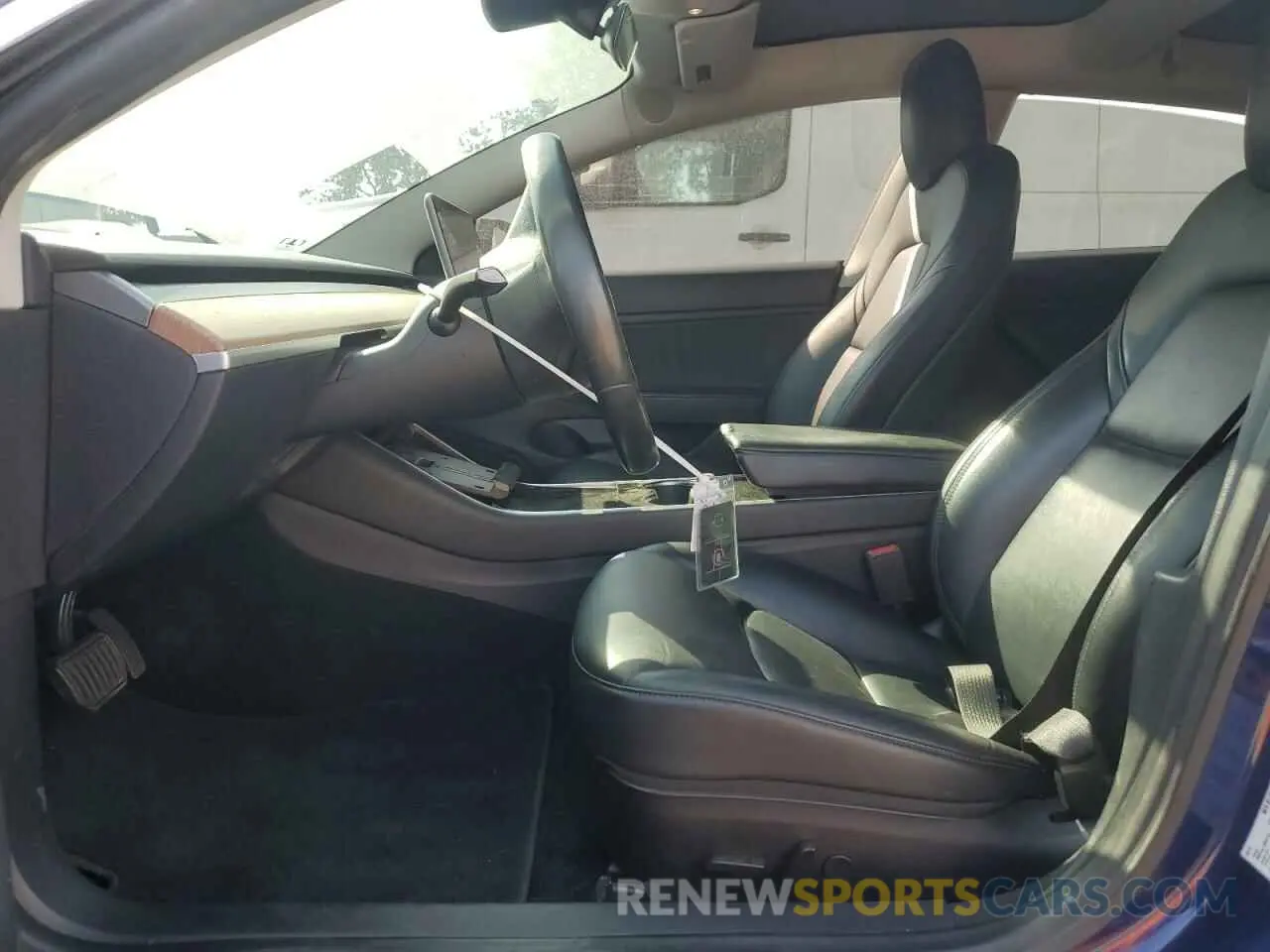 7 Photograph of a damaged car 5YJ3E1EB3KF365601 TESLA MODEL 3 2019