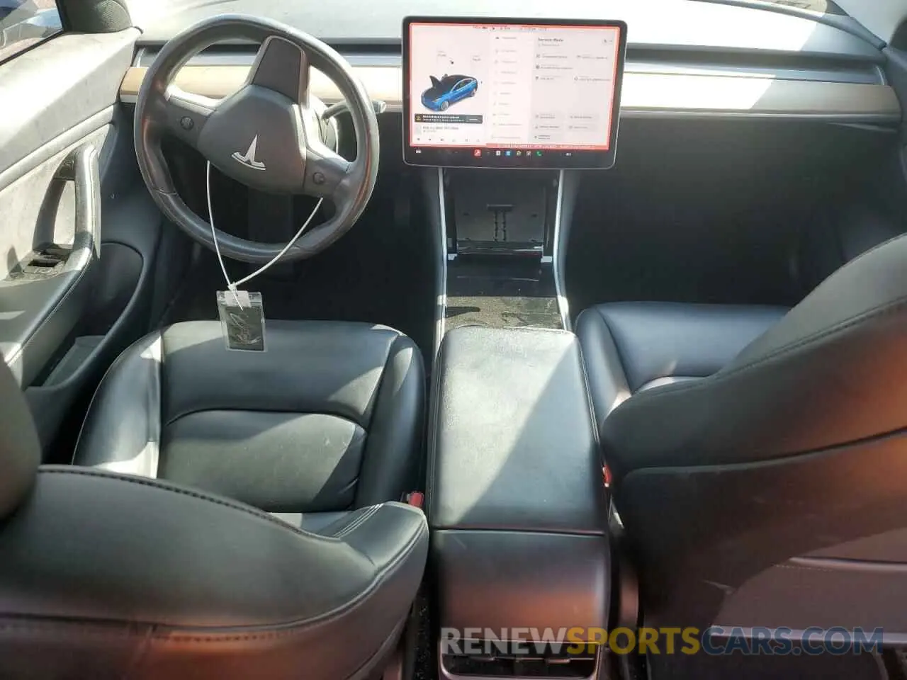 8 Photograph of a damaged car 5YJ3E1EB3KF365601 TESLA MODEL 3 2019
