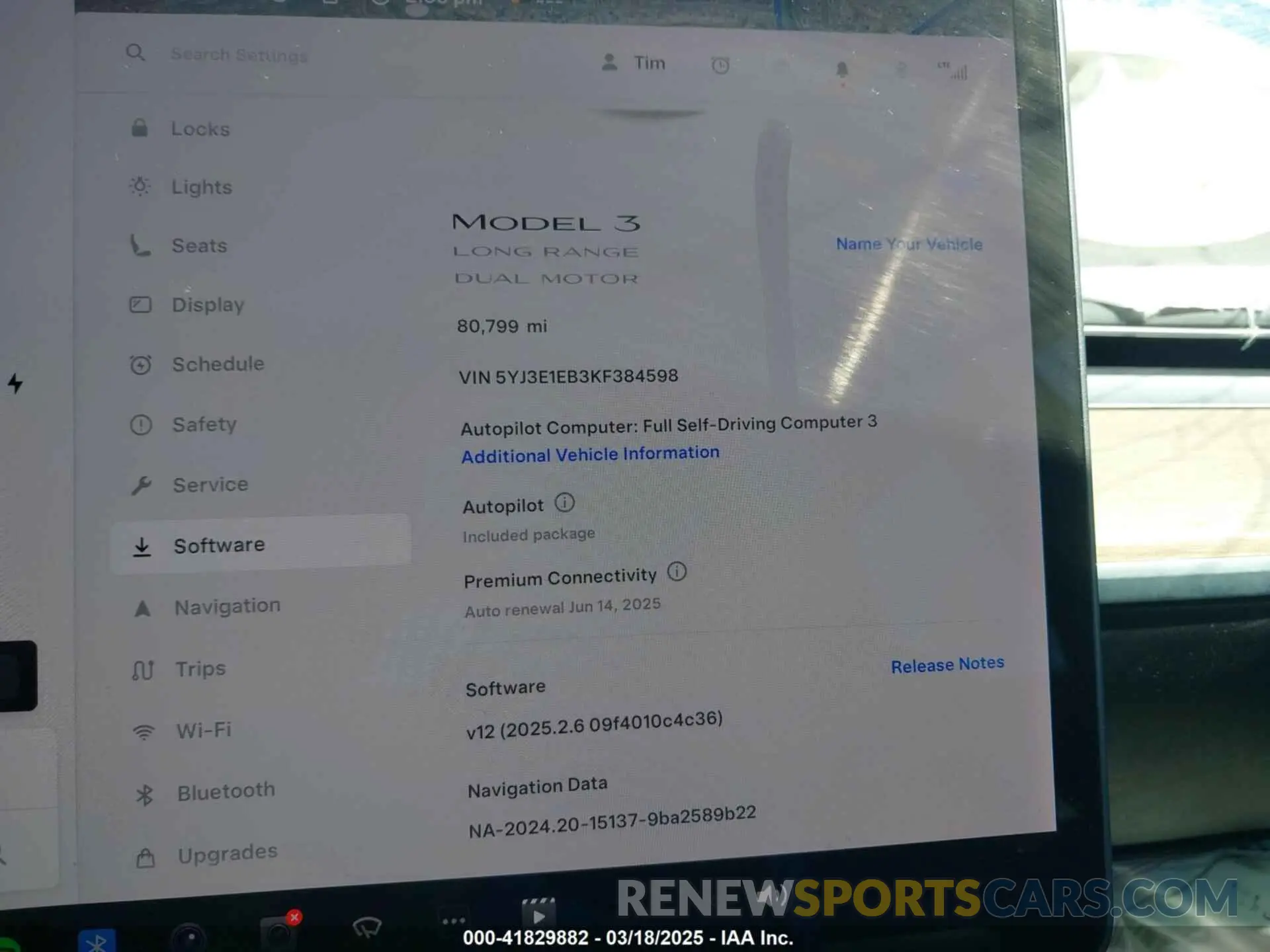 7 Photograph of a damaged car 5YJ3E1EB3KF384598 TESLA MODEL 3 2019