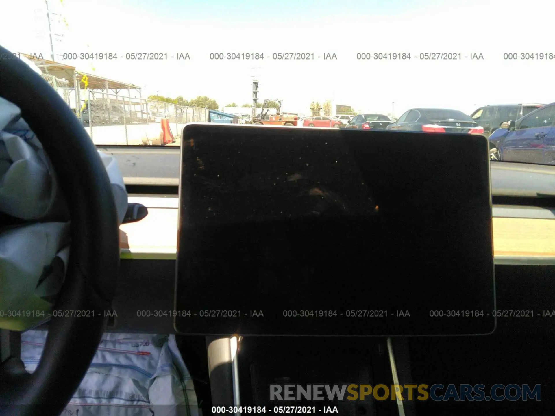 7 Photograph of a damaged car 5YJ3E1EB3KF386917 TESLA MODEL 3 2019