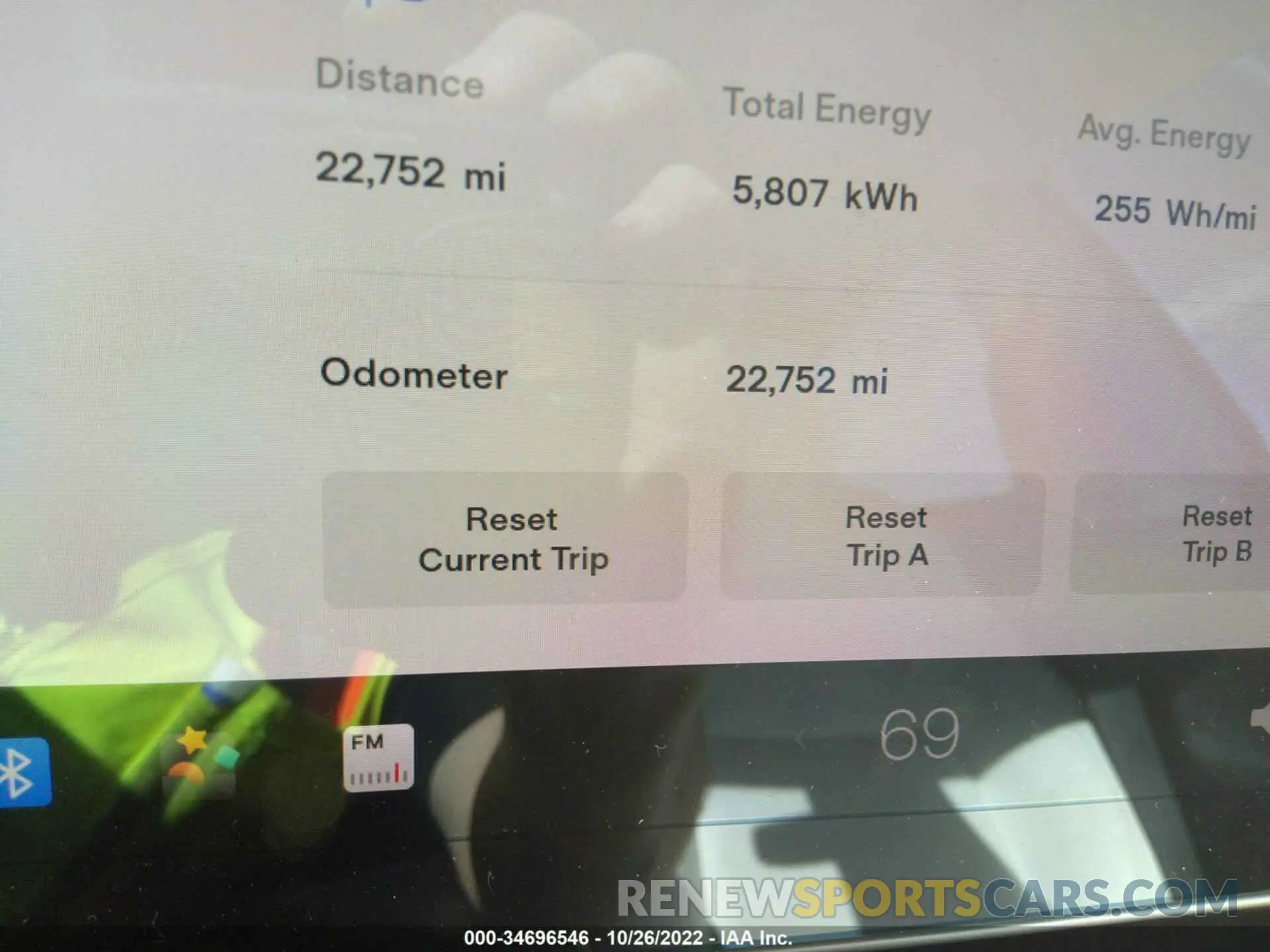 7 Photograph of a damaged car 5YJ3E1EB3KF390966 TESLA MODEL 3 2019