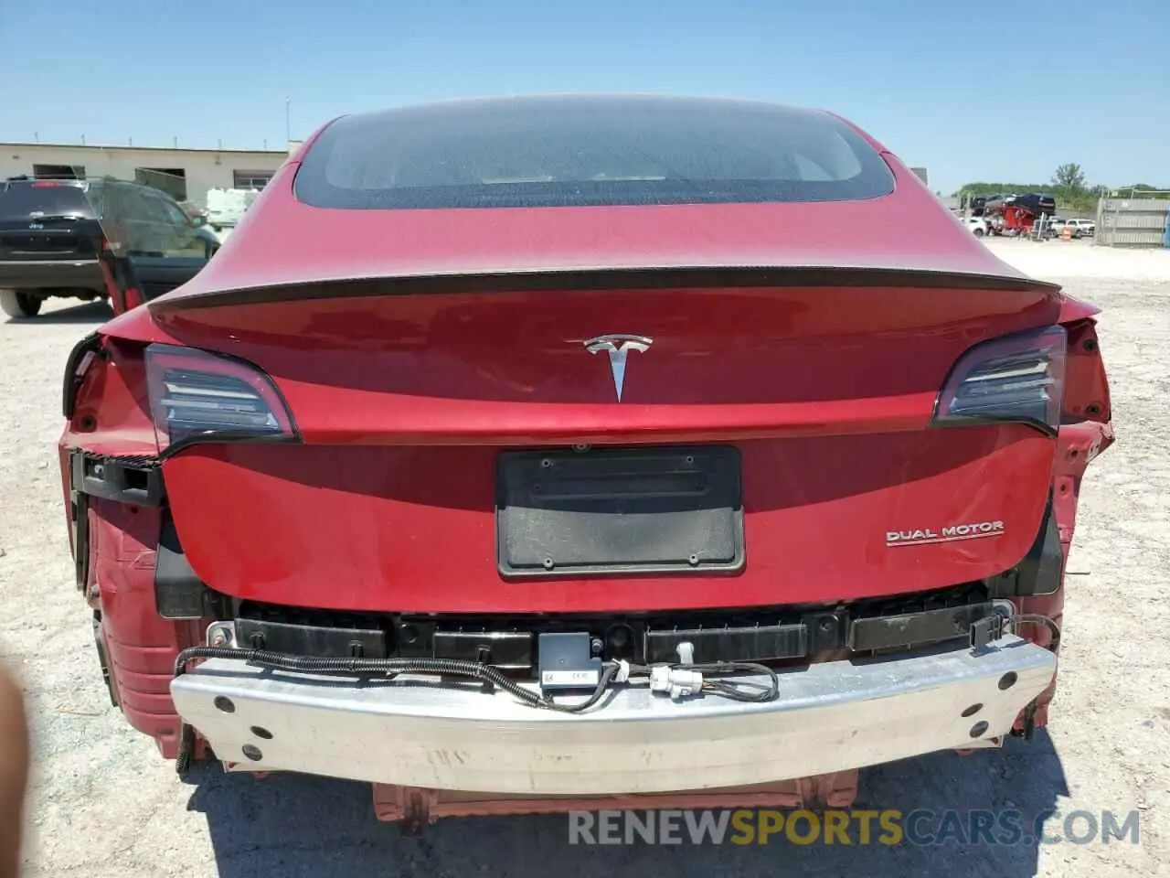 6 Photograph of a damaged car 5YJ3E1EB3KF392958 TESLA MODEL 3 2019